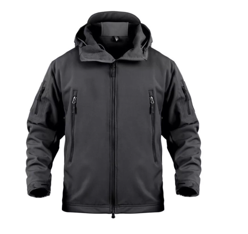 Softshell Tactical Jacket Black | Shop Today. Get it Tomorrow ...