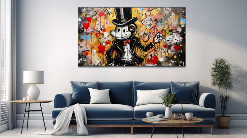 Canvas Wall Art - Urban Elegence Abstract - BK0320