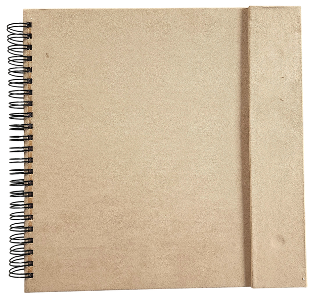Ringbound Scrap Organiser - Suede
