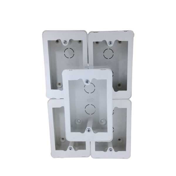 4 x 2 Extension Pvc Wall Box - 5 Pack