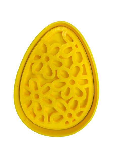Flowers Easter Egg Ornament image