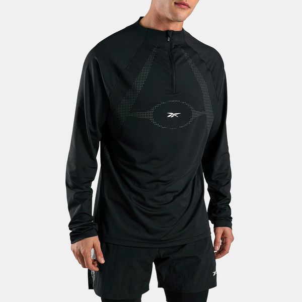 Reebok Men's Athlete Flex Quarter Zip - Black