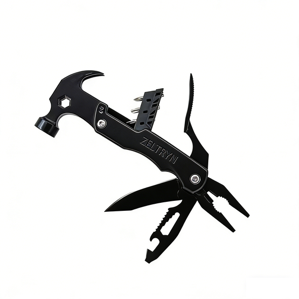 ZELTRYN Multi-Functional Window-Breaking Safety Hammer, Claw Hammer Pliers