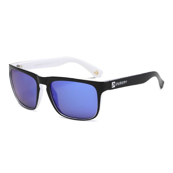 Dubery High Quality Polarized Sunglasses - Gloss Red