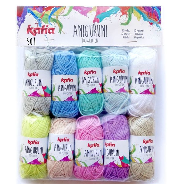 Katia Amigurumi 100% Cotton Yarn