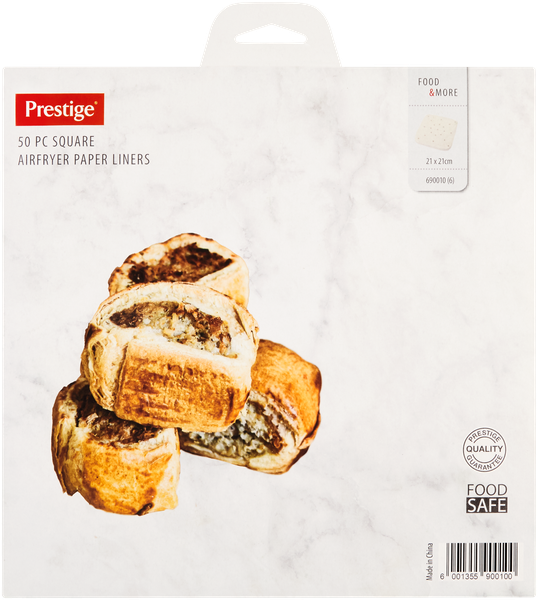 Prestige 50 Piece Square Air Fryer Liners