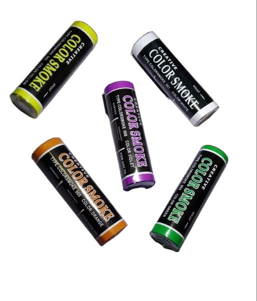 Pack of 5 Creative Color Smoke Bomb Grenade &amp; 3 In 1 Laser &amp; LED Light