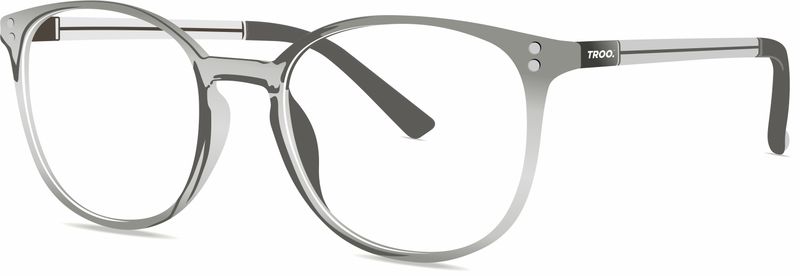 TROO Blue Light Blocking Classic Round Glasses - Gaming/Smartphones/Tablets