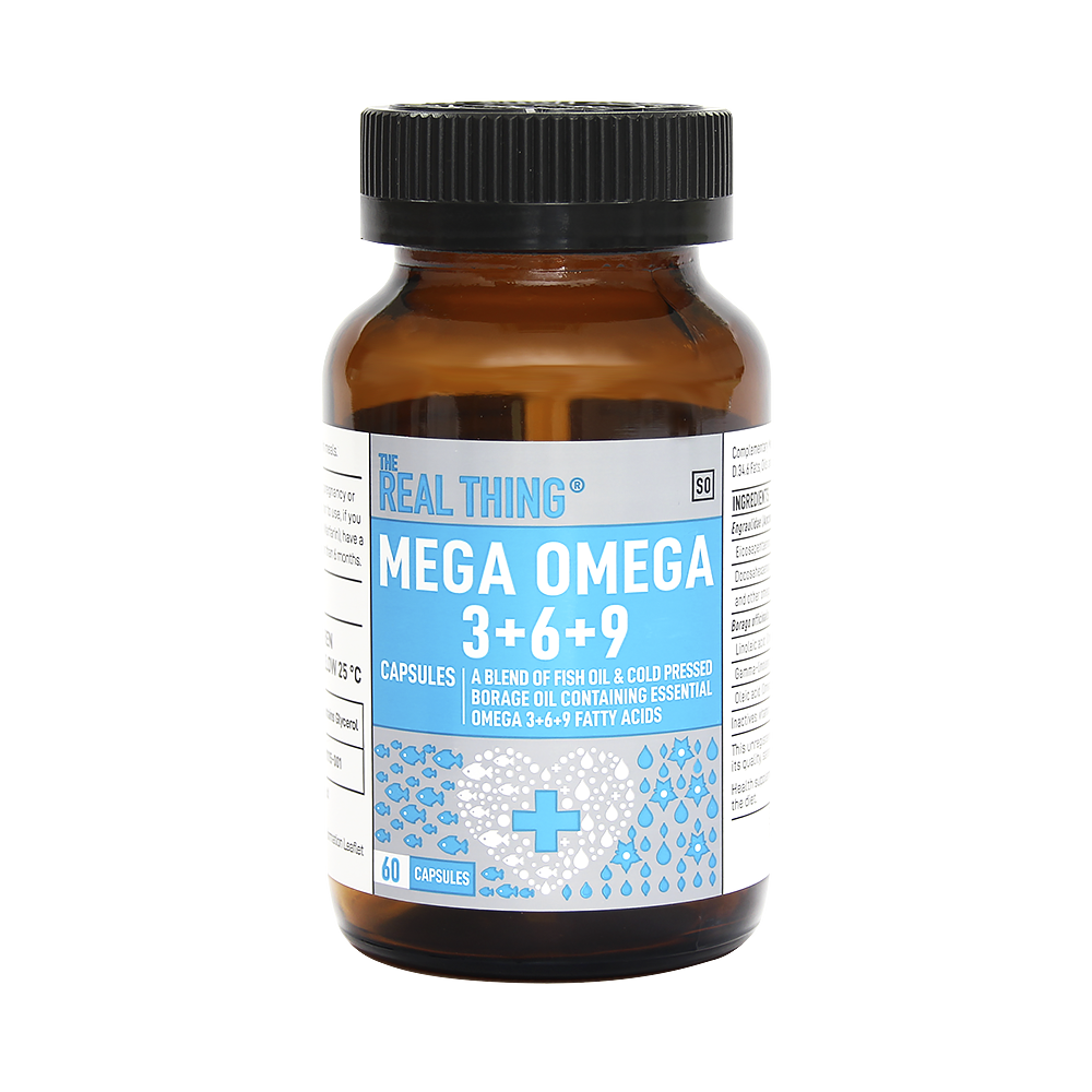 The Real Thing Mega Omega 3+6+9 Capsules 60 Buy Online in South