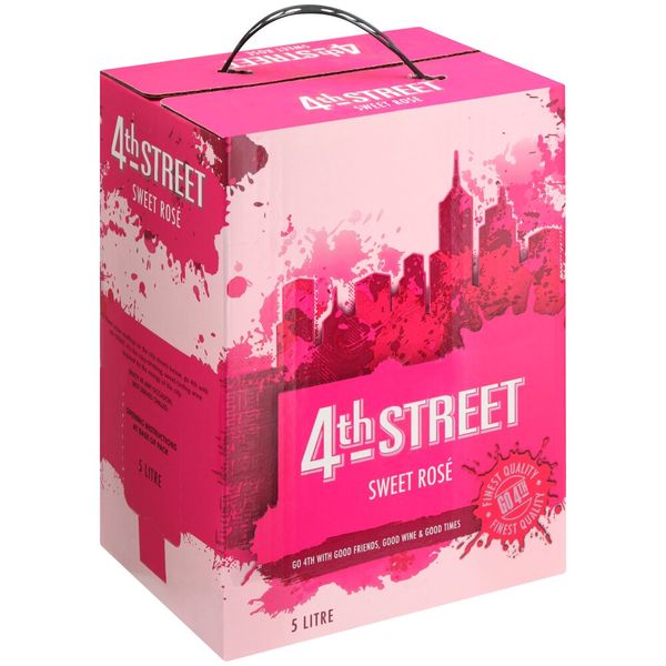 4th Street - Natural Sweet Rose - 5 Litre
