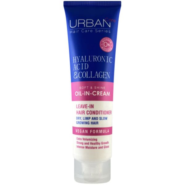 Urban care - Hair Care Series Hyaluronic Acid &amp; Collagen Oil-In-Cream 150ml