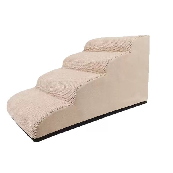 Cat and Dog Pet 4-Tier Foam Step Ladder HUAOI 72cm x 40cm x 40cm