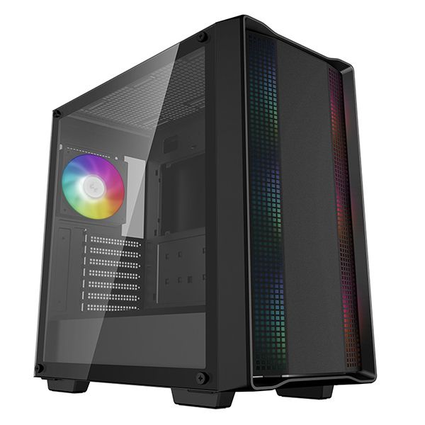DeepCool CC560 ARGB V2 ATX Mid Tower Case-BK