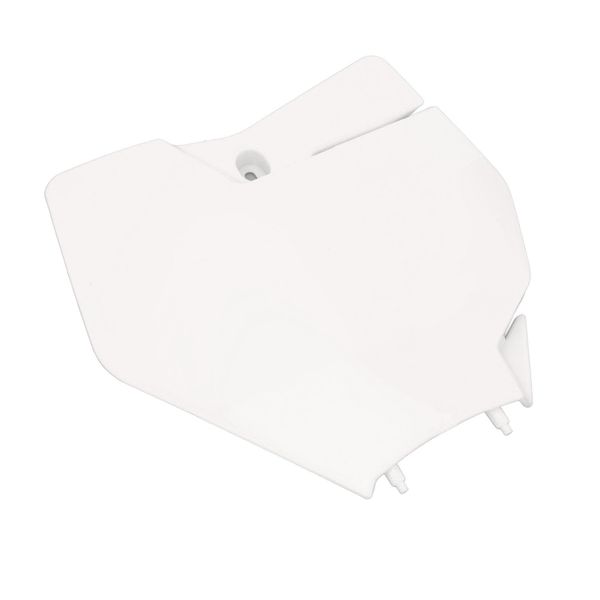 Motorcycle Front Number Plate Cover EXC 150 250 300 TPI 2020 - 2022 White
