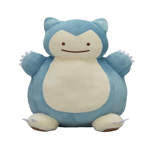 Pokemon Plush Toy - Snorlax &amp; Ditto Reversible 21cm