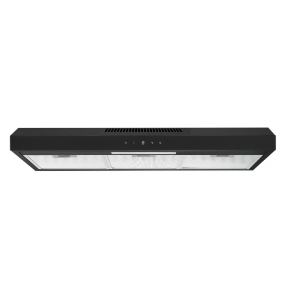 Falco 90cm Cookerhood Black LED Twin Motor, Touch Control FAL-90-CHBL