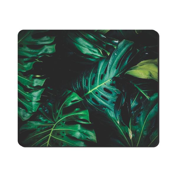 Mouse Pad - Big Green Leaves