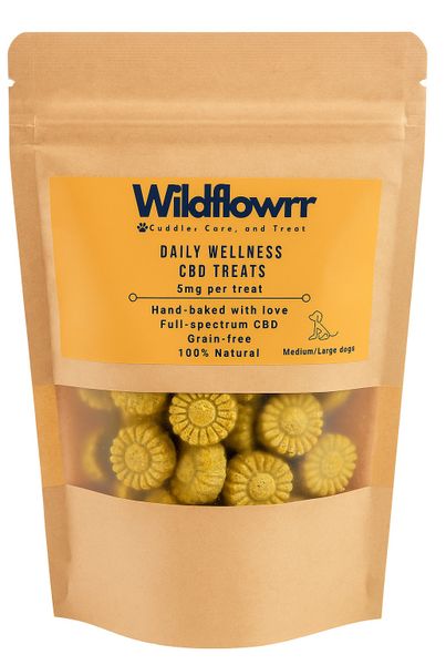 Wildflowrr CBD Beef Treats for Med/Large Dogs