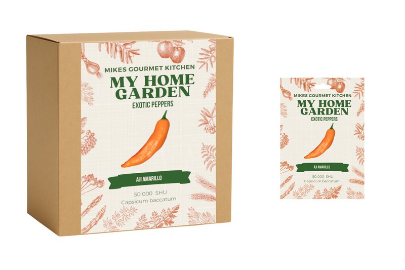 Chilli Grow Kit Complete - Aji Amarillo chilli + Seed pack