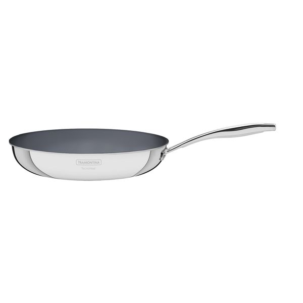Tramontina Grano Stainless Steel Frying Pan with Tri-plyBody