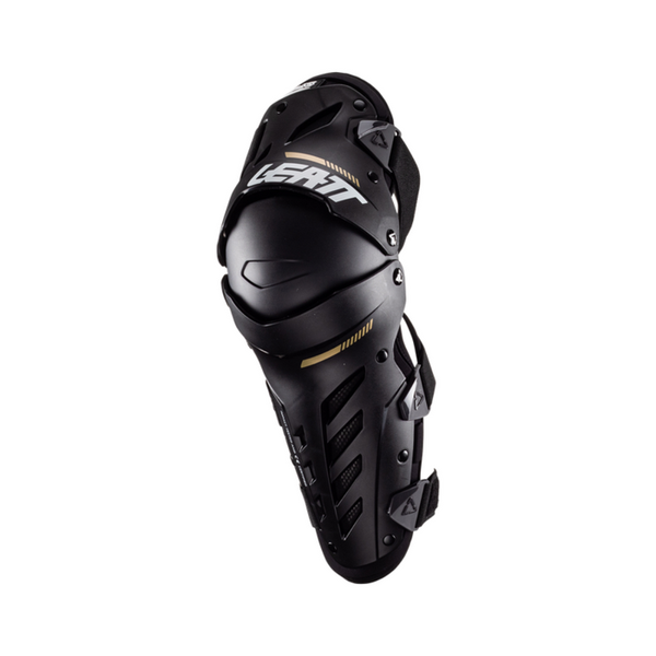 Leatt Dual Axis Black Knee and Shin Protectors