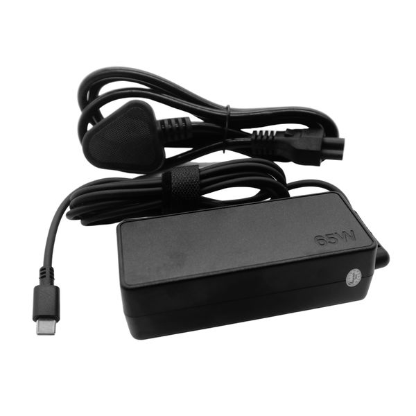 65W USB-C Laptop Charger Power Adapter with Cable - Fast Charging