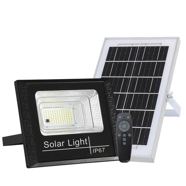 100W Solar Flood Light, LED Floodlights, LED Solar Security Wall Lights