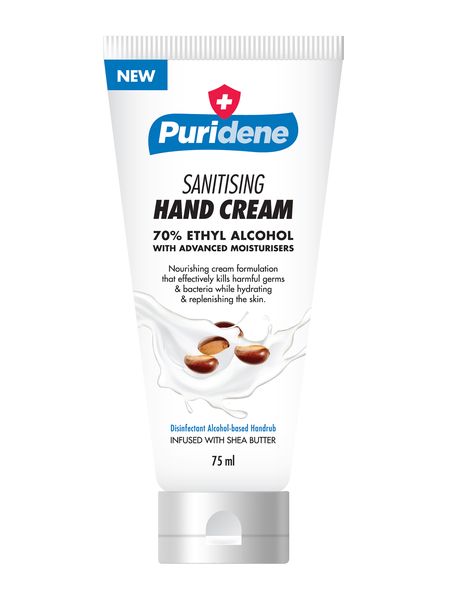 Puridene Sanitising Hand Cream 75ml