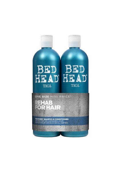 Bed Head by Tigi Recovery Moisture Shampoo and Conditioner Set, 2 x 750ml