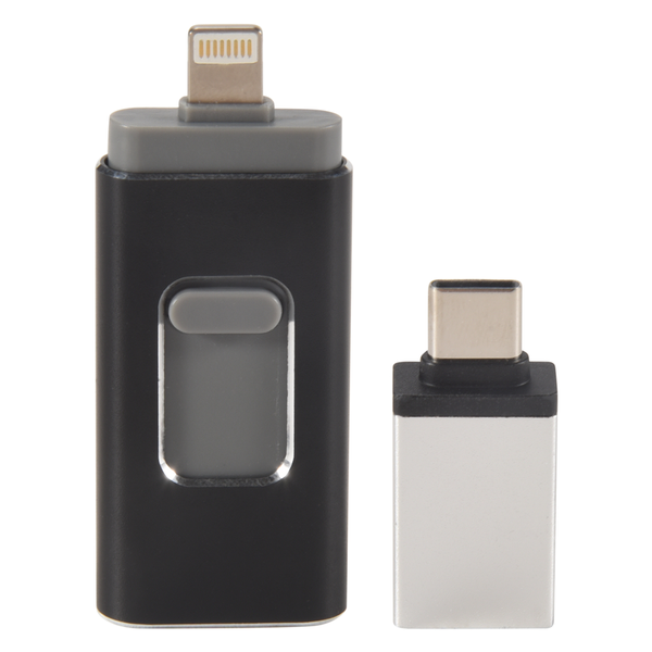 Usb 3.0 Flash Drive 4 in 1 64G for Micro-Usb/Android/Ios/Type C/Otg
