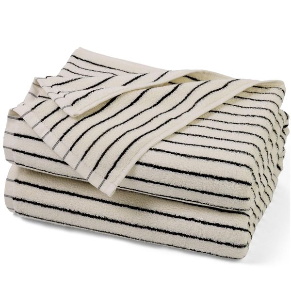 Striped Wool Bath Sheet