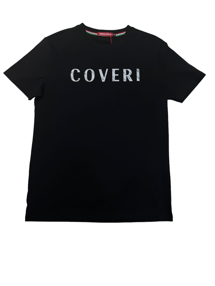 Enrico Coveri - Mens Plain Printed Crew Neck T-Shirt | Shop Today. Get ...