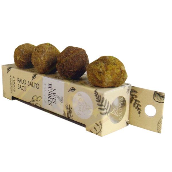 Aroma 7 Sages Bundles Smudge Balls - 4 Pack