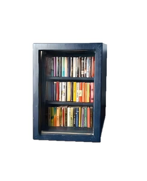 Mini Bookshelf Decor Gift, Cute Desk Ornament for Home or Present