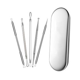 5-Piece Blackhead Remover Kit in Metal Carry Case | Shop Today. Get it ...