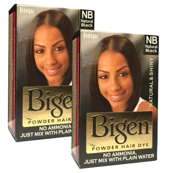 Bigen Powder Hair Dye 2 Piece - Black