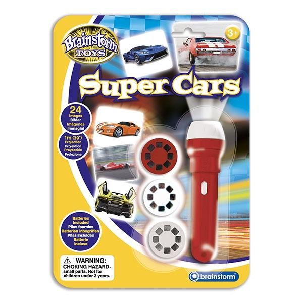 Super Cars Torch and Projector