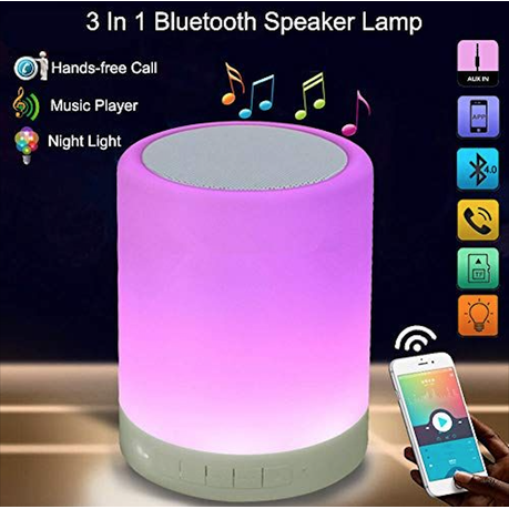 Touch lamp fashion portable speaker