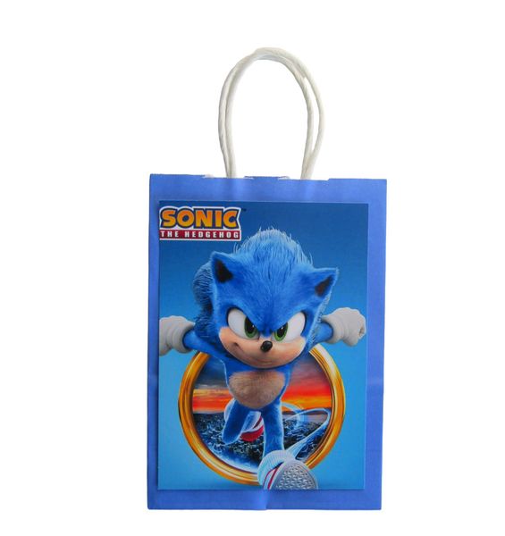 Sonic Themed Party Bags - Set of 10
