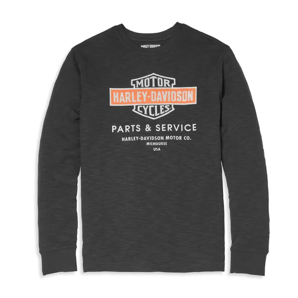 Men's Oil Can Bar &amp; Shield Slub Jersey Graphic Tee