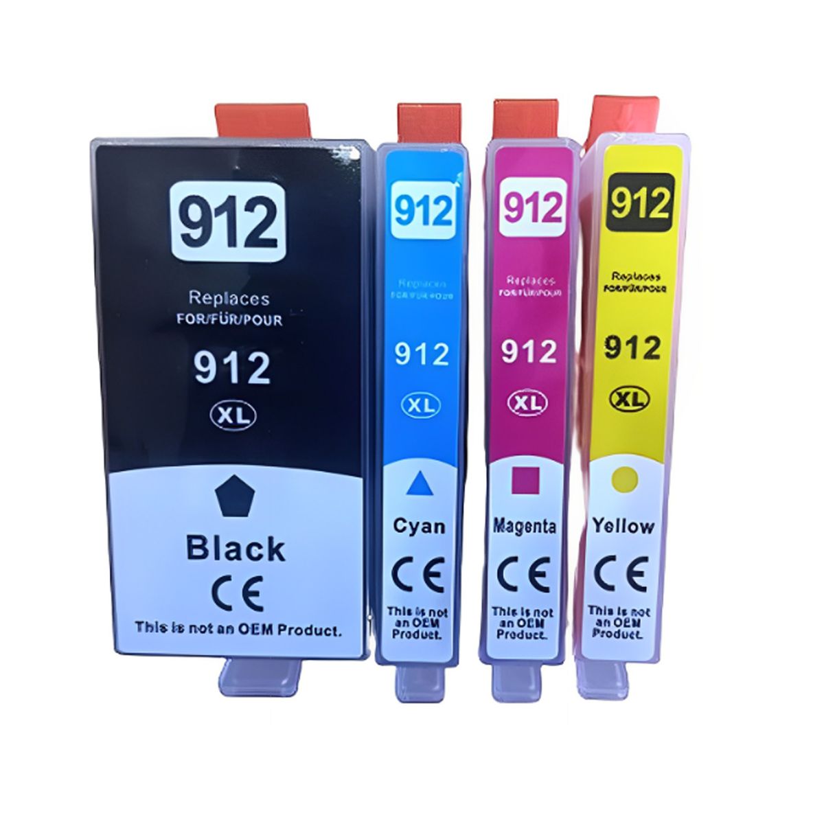 Multipack of High Capacity HP 912XL Ink Cartridges