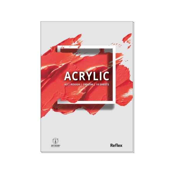 Reflex Acrylic Pad 290gsm A3 10sht