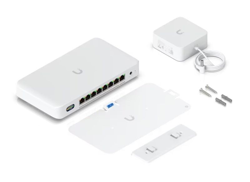 Ubiquiti UniFi Device Bridge WiFi 7 Switch 35W 7x 2.5G PoE 1x 10G PoE