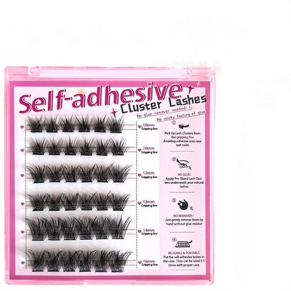 A01 Glue-free self-grafting segmented false eyelashes