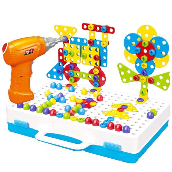 146 Piece 3D Creative Puzzle - DIY Construction Educational Toy