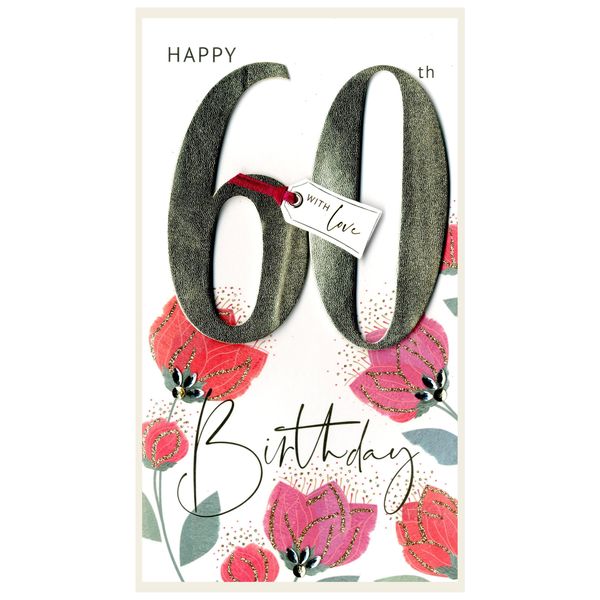 Greeting Card - Birthday 60th