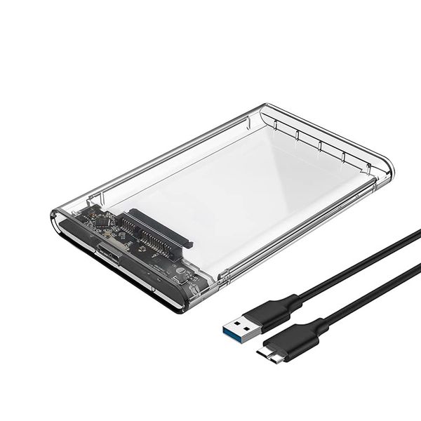 2.5" External Hard Drive Case SSD &amp; HDD 2TB MAX
