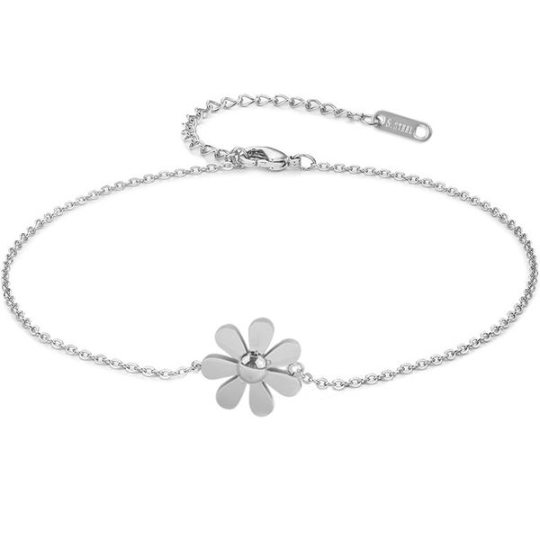 Floral Finesse Anklet for Womens Waterproof &amp; Anti-Tarnish