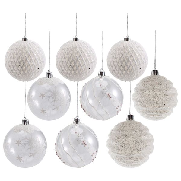 Christmas Ball Party Hanging Ornaments Decorations For New Year-B