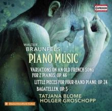 Walter Braunfels: Piano Music (CD / Album)
